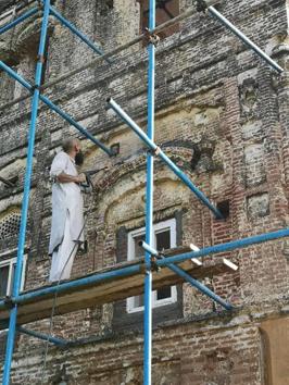 Gurdwara Choa Sahib in Jhelum district of Pakistan’s Punjab province will be reopened after restoration.(HT Photo)