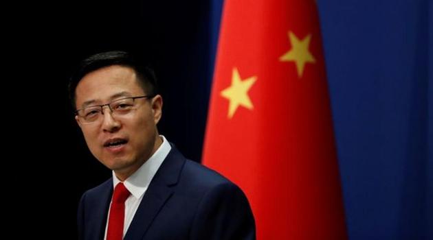 Chinese foreign ministry spokesman Zhao Lijian(Reuters photo)