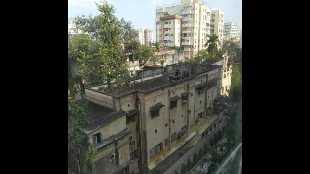Jahaj Bari on Elgin Road in Kolkata, built for the Sen family in 1928, has portholes for windows. In Kolkata, where heritage lovers focus on colonial-era mansions and Gothic architecture, advocate Adhiraj Bose, 30, is promoting a love of Art Deco through the Instagram page @calcuttaartdeco. (@calcuttaartdeco on Instagram)