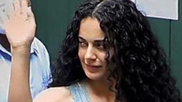 Bollywood actor Kangana Ranaut is at the centre of a storm in Maharashtra politics surrounding her allegations linked to Sushant Singh Rajput’s death.(PTI Photo)