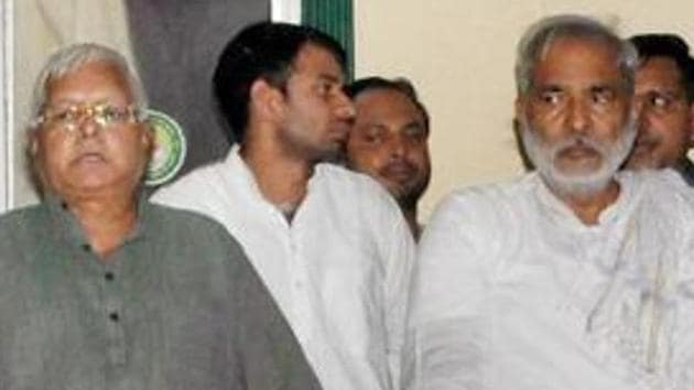 Lalu Prasad’s association with Raghuvansh Prasad Singh dates back to the time of Emergency rule in India.(PTI Photo)