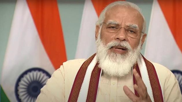PM said that during this exercise the government made sure that beneficiaries were made part of the process and they had a say while their homes were built. (YouTube/Narendra Modi) PM said that during this exercise the government made sure that beneficiaries were made part of the process and they had a say while their homes were built. (YouTube/Narendra Modi)
