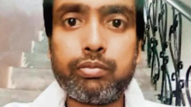 The victim, Sanjesh Awasthi. The victim, Sanjesh Awasthi.
