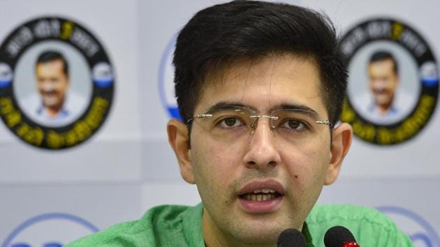 AAP leader Raghav Chadha (PTI) AAP leader Raghav Chadha (PTI)