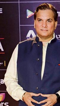 Mumbai, April 06, 2016 : lalit Pandit attended the GiMA Awards in Mumbai. (Freelance photo by Yogen Shah)(Yogen Shah)