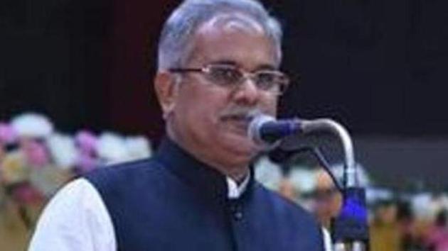 In the letter, CM Bhupesh Baghel also urged the health minister to increase ICU beds in AIIMS Raipur since Covid-19 patients were continuously increasing.(HT PHOTO.)