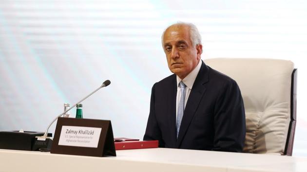 Zalmay Khalilzad, US envoy for peace in Afghanistan is seen during talks between the Afghan government and Taliban insurgents in Doha, Qatar. (REUTERS) Zalmay Khalilzad, US envoy for peace in Afghanistan is seen during talks between the Afghan government and Taliban insurgents in Doha, Qatar. (REUTERS)