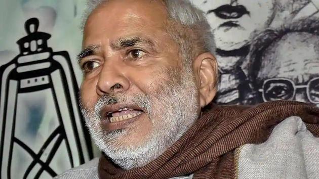 File photo: Former Union minister and Bihar leader Raghuvansh Prasad Singh.(PTI)