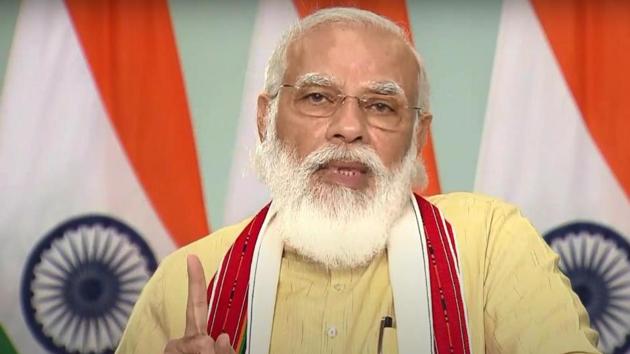 PM Modi inaugurates 3 key petroleum projects in Bihar, says the state has been exemplary in taking Centre’s scheme to people. (YouTube/Narendra Modi) PM Modi inaugurates 3 key petroleum projects in Bihar, says the state has been exemplary in taking Centre’s scheme to people. (YouTube/Narendra Modi)