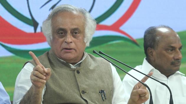 Senior Congress leader Jairam Ramesh said discussions needed to be conducted regarding the LAC issue. (Raj K Raj/HT PHOTO) Senior Congress leader Jairam Ramesh said discussions needed to be conducted regarding the LAC issue. (Raj K Raj/HT PHOTO)