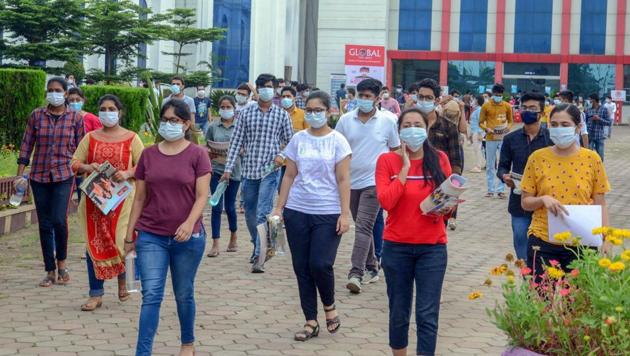 In Ranchi, the examinations were conducted at 25 centres in which around 12,600 students were supposed to appear. (PTI file) In Ranchi, the examinations were conducted at 25 centres in which around 12,600 students were supposed to appear. (PTI file)