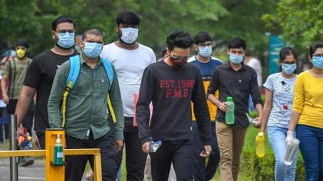 A total of 1,66,582 candidates from Uttar Pradesh—the second highest after Maharashtra’s 2,28,914— registered to appear in NEET that was held at 320 centres spread across the state on Sunday. (PTI file) A total of 1,66,582 candidates from Uttar Pradesh—the second highest after Maharashtra’s 2,28,914— registered to appear in NEET that was held at 320 centres spread across the state on Sunday. (PTI file)