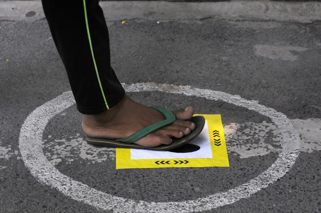 While the physical distancing guidelines related to public spaces are well understood by people in India, adherence to the guidelines is another question. The guidelines on large public gatherings and congregations are clear — they are prohibited, as was observed during the Ganesh Charturthi and Moharram festivals.(Sunil Ghosh/HTphoto) While the physical distancing guidelines related to public spaces are well understood by people in India, adherence to the guidelines is another question. The guidelines on large public gatherings and congregations are clear — they are prohibited, as was observed during the Ganesh Charturthi and Moharram festivals.(Sunil Ghosh/HTphoto)
