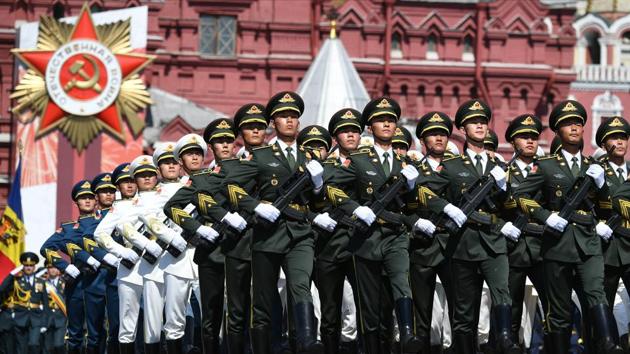 China blasted a critical US report on the country’s military ambitions.(via REUTERS) China blasted a critical US report on the country’s military ambitions.(via REUTERS)