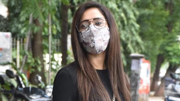 Actor Nushrratt Bharuccha spotted in Mumbai. (Varinder Chawla)
