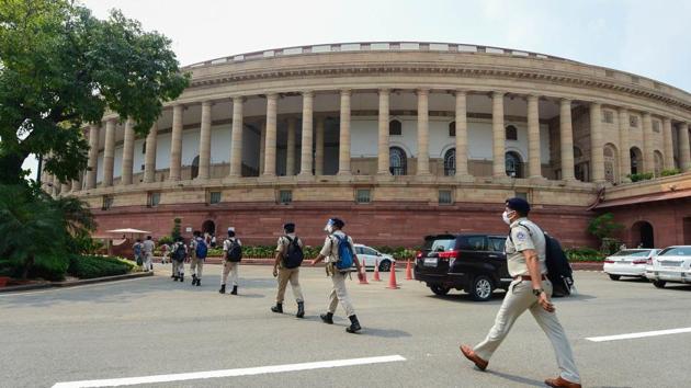 The Upper House reconvened for business after five months for an 18-day uninterrupted monsoon session of Parliament.(PTI)
