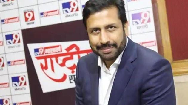 In his latest petition in the NCLT, Ravi Prakash said the TV9 channel had run into losses ever since the new management took over the company.( D Ravinder Reddy/HTPhoto)