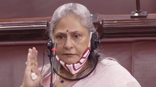 Jaya Bachchan speaks at the monsoon session of parliament.(ANI)