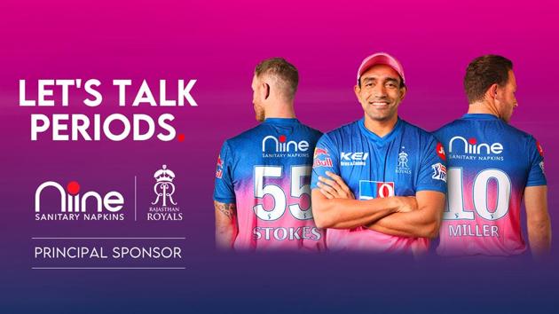 Niine, Principal Sponsor for Rajasthan Royals, Indian Premier League 2020(Business Wire India)
