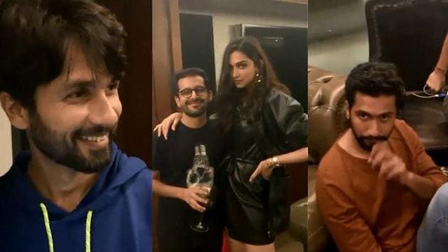 Karan Johar’s party was attended by Shahid Kapoor, Deepika Padukone, Vicky Kaushal and others.