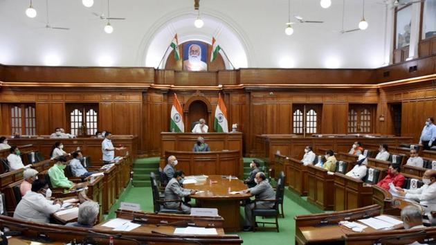 Although RT-PCR was mandatory for all MLAs attending the session, they underwent the rapid antigen tests on the assembly premises since their RT-PCR results were awaited. (PTI Photo) Although RT-PCR was mandatory for all MLAs attending the session, they underwent the rapid antigen tests on the assembly premises since their RT-PCR results were awaited. (PTI Photo)