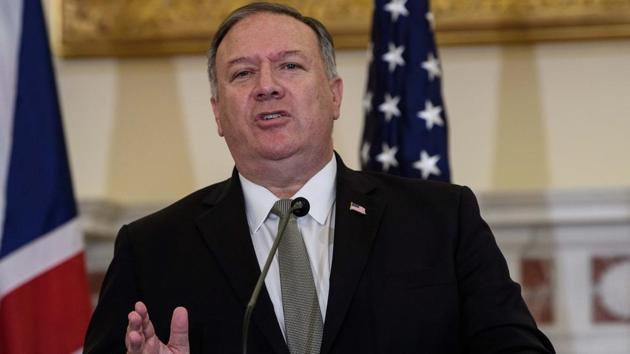 The sanctions are authorized by a “valid UN Security Council resolution,” Pompeo said.(Reuters Photo)