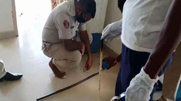The police said the sons, who have been arrested, were reportedly being tortured by her. (HT Photo)