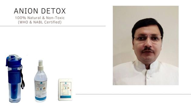 Supriyo Kumar, Founder, Anion Detox