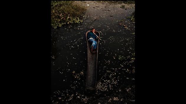 “Survivors claim that on the morning January 31, 1979, when some women tried to row boats to the next island to fetch drinking water, grains and medicine, the police rammed their launches into the boats and drowned all of them. During a round of police firing at Marichjhapi, Kalipada Babu swam through the river Kumirmari and settled in Ballabpur, a village near Ichamoti River in West Bengal, India,” says Soumya Sankar Bose. (Soumya Sankar Bose)