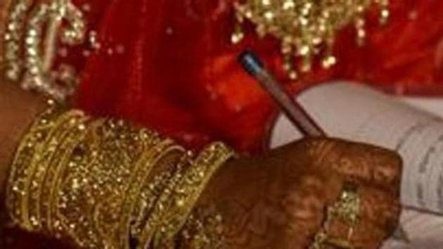 The SIT probe has been ordered even as the woman recorded her statement in Delhi’s Tis Hazari court, saying she married on her own volition. (File Photo. Representative image) The SIT probe has been ordered even as the woman recorded her statement in Delhi’s Tis Hazari court, saying she married on her own volition. (File Photo. Representative image)