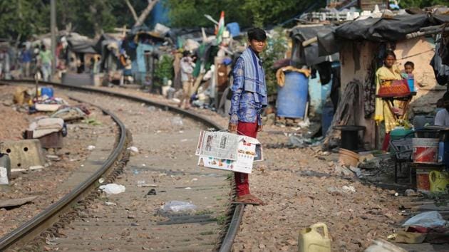 The Railway Basti Jan Sangharsh Morcha, the coalition, said it will hold the protests even as it welcomes the Centre’s promise of no coercive action against settlements on railway land for four weeks(Representational Photo/HT)