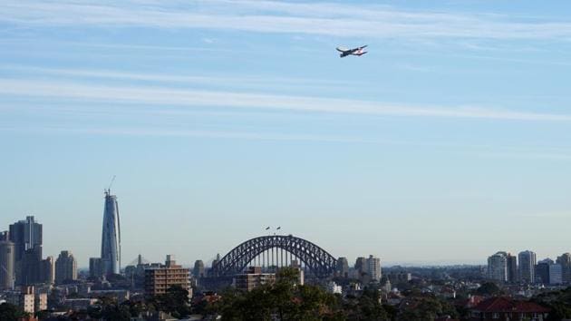 FILE PHOTO: A view shows a Qantas Boeing 747 jumbo jet in Sydney, Australia, July 22, 2020. (REUTERS)