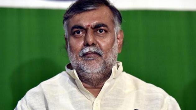 Union minister Prahlad Singh Patel (Sonu Mehta/HT PHOTO)