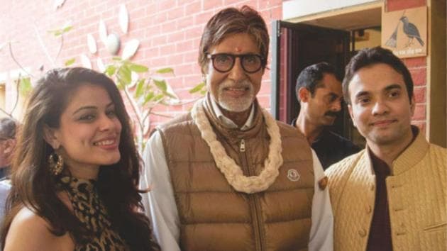 Amitabh and Rashmi tied the knot in 2014.