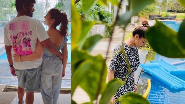 South actor Nayanthara had left with her filmmaker boyfriend Vignesh Shivn for Goa ahead of his birthday. The two recently celebrated his birthday at a resort.