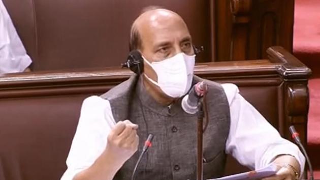 Singh gave a situation report to members in both Houses, and though other speeches were permitted on the issue in the Lok Sabha on Tuesday, a select number of speakers were permitted to raise questions after Singh read out his statement in the Rajya Sabha on Thursday. (RSTV/PTI Photo) Singh gave a situation report to members in both Houses, and though other speeches were permitted on the issue in the Lok Sabha on Tuesday, a select number of speakers were permitted to raise questions after Singh read out his statement in the Rajya Sabha on Thursday. (RSTV/PTI Photo)