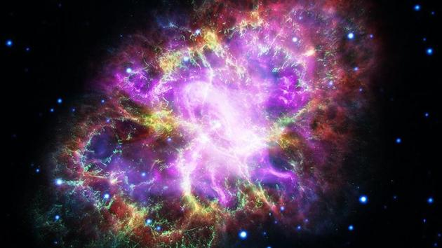 The image was shared on NASA Chandra X-ray Observatory’s official Instagram page. (Instagram/@nasachandraxray) The image was shared on NASA Chandra X-ray Observatory’s official Instagram page. (Instagram/@nasachandraxray)