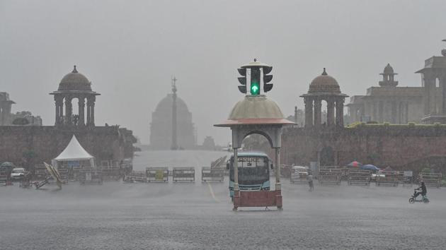 While light rains are forecast for the national capital, the temperatures are likely to remain high. (Representational Image) While light rains are forecast for the national capital, the temperatures are likely to remain high. (Representational Image)