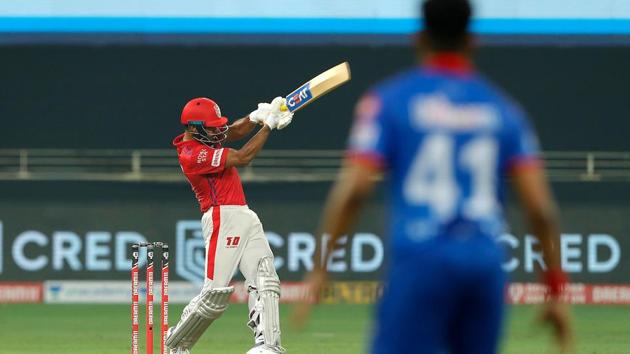 IPL 2020, KXIP vs DC Live Score: Mayank Agarwal gets to fifty with a six, KXIP still in it(IPL)