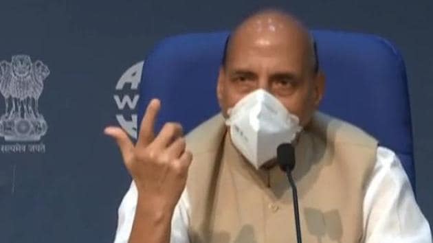 Defence minister Rajnath Singh (Facebook/ANI) Defence minister Rajnath Singh (Facebook/ANI)