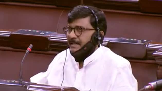 “PM has said that the government is not ending the MSP system and it is just a rumour. So, did a union minister resign on the basis of a rumour?,” Raut said.(ANI Photo)