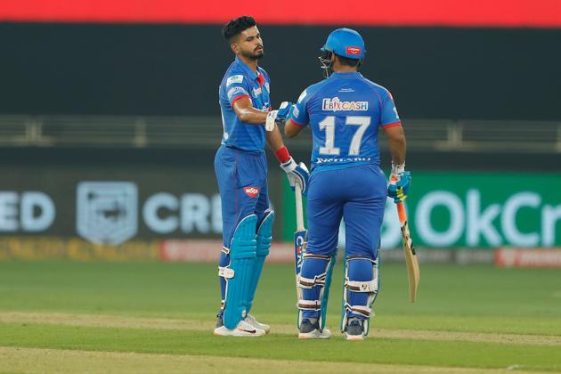 Shreyas Iyer with Rishabh Pant. (Delhi Capitals/Twitter) 