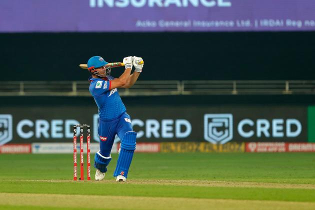 Marcus Stoinis hammers a six. (IPL/Twitter) 