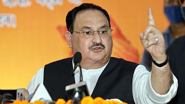 BJP National President JP Nadda.(ANI) BJP National President JP Nadda.(ANI)