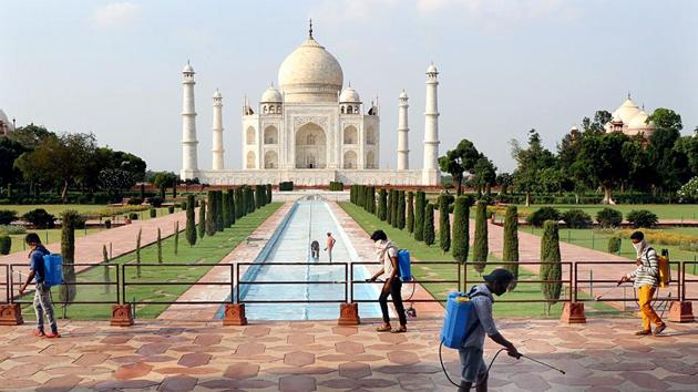Closed For 6 Months Due To Pandemic Taj Mahal Set For Reopening On Monday Hindustan Times