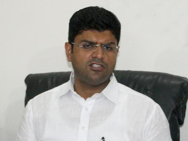 Haryana deputy CM Dushyant Chautala