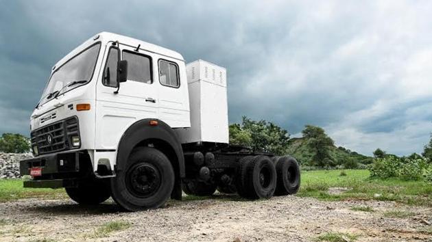 IPLT Rhino 5536, the first truck by the company, can go anywhere, anytime.(IPLTech Electric Pvt Ltd)