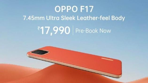 The OPPO F17 lets the trendsetting generation stand out with a sleek and stylish design.(OPPO)