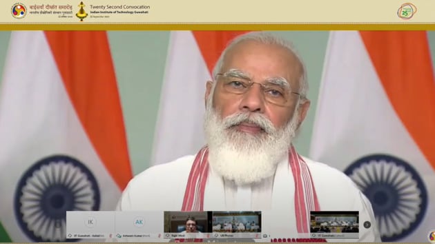 IIT Guwahati 22nd Convocation LIVE: PM Modi virtual address to students