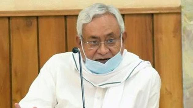 Bihar chief minister Nitish Kumar dropped enough hints that notification for assembly elections in Bihar could be announced soon. (HT PHOTO.)